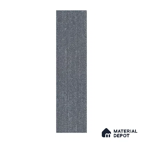 Grey Carpet Tile CF 00099 C 25 x 100 cm | PVC Backing 100% Solution Dyed Nylon - 7 mm | 10 Year Carpet Wear Warranty