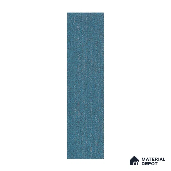 Blue Carpet Tile CF 00099 D 25 x 100 cm | PVC Backing 100% Solution Dyed Nylon - 7 mm | 10 Year Carpet Wear Warranty