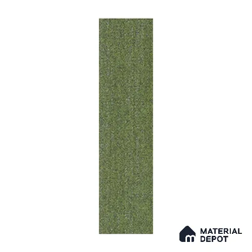 Green Carpet Tile CF 00099 E 25 x 100 cm | PVC Backing 100% Solution Dyed Nylon - 7 mm | 10 Year Carpet Wear Warranty
