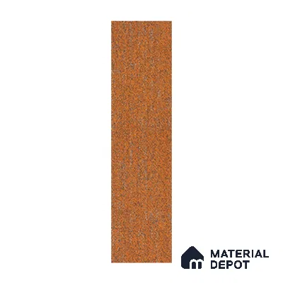 Orange Carpet Tile CF 00099 F 25 x 100 cm | PVC Backing 100% Solution Dyed Nylon - 7 mm | 10 Year Carpet Wear Warranty