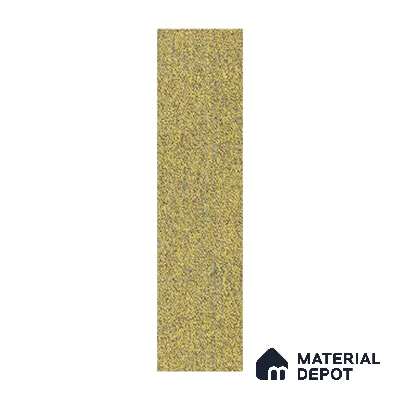Yellow Carpet Flooring | CF 00099 | 100 x 25 cm | PVC Backing 100% Solution Dyed Nylon - 7 mm | 10 Year Carpet Wear Warranty