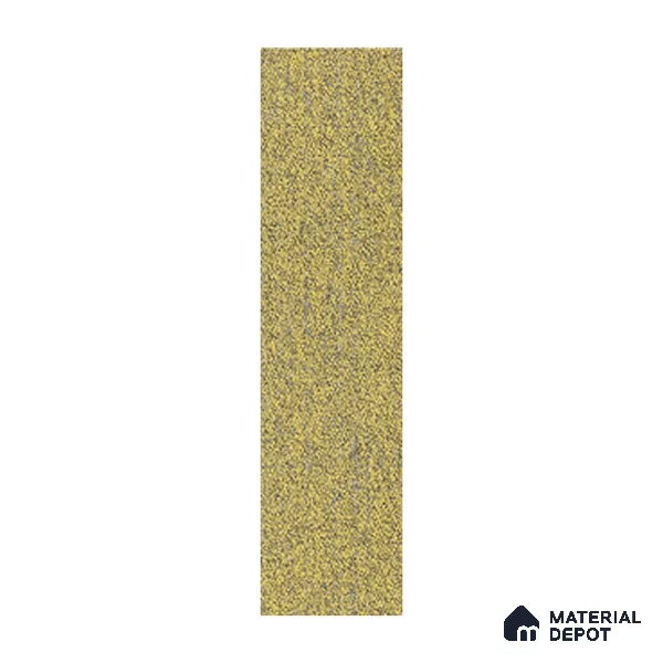 Yellow Carpet Flooring | CF 00099 | 100 x 25 cm | PVC Backing 100% Solution Dyed Nylon - 7 mm | 10 Year Carpet Wear Warranty