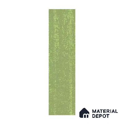 Green Accent Carpet Tile CF 00103 F 25 x 100 cm | PVC (Glass Enforced) Backing 100% Solution Dyed Nylon - 7 mm | 10 Year Carpet Wear Warranty