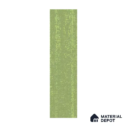 Green Accent Carpet Tile CF 00103 F 25 x 100 cm | PVC (Glass Enforced) Backing 100% Solution Dyed Nylon - 7 mm | 10 Year Carpet Wear Warranty