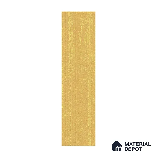 Yellow Accent Carpet Tile CF 00103 K 25 x 100 cm | PVC (Glass Enforced) Backing 100% Solution Dyed Nylon - 7 mm | 10 Year Carpet Wear Warranty
