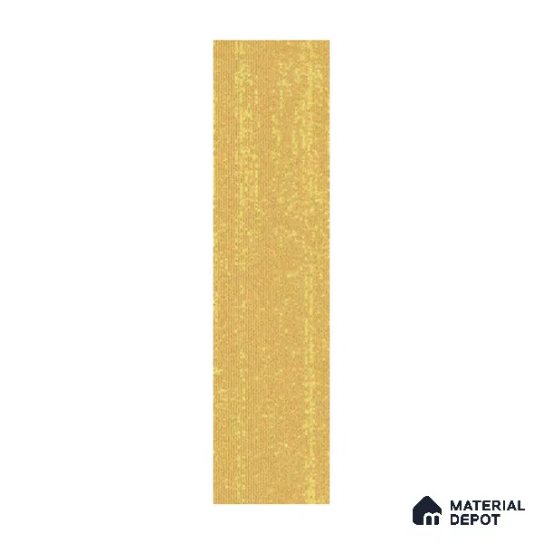 Yellow Accent Carpet Tile CF 00103 K 25 x 100 cm | PVC (Glass Enforced) Backing 100% Solution Dyed Nylon - 7 mm | 10 Year Carpet Wear Warranty