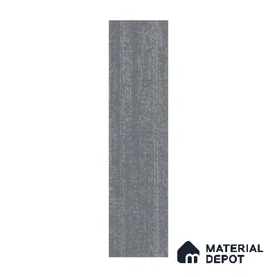 Dark Grey Carpet Tile CF 00103 B 25 x 100 cm | PVC (Glass Enforced) Backing 100% Solution Dyed Nylon - 7 mm | 10 Year Carpet Wear Warranty