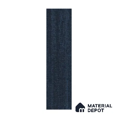 Blue Carpet Tile CF 00103 D 25 x 100 cm | PVC (Glass Enforced) Backing 100% Solution Dyed Nylon - 7 mm | 10 Year Carpet Wear Warranty