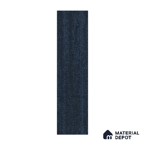 Blue Carpet Tile CF 00103 D 25 x 100 cm | PVC (Glass Enforced) Backing 100% Solution Dyed Nylon - 7 mm | 10 Year Carpet Wear Warranty