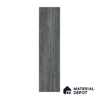 Grey 100 x 25 cm Carpet Tile | E+ Backing 100 % Duratron Nylon - 4.9 mm | 10 Year Carpet Wear Warranty