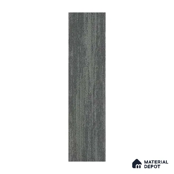 Grey 100 x 25 cm Carpet Tile | E+ Backing 100 % Duratron Nylon - 4.9 mm | 10 Year Carpet Wear Warranty