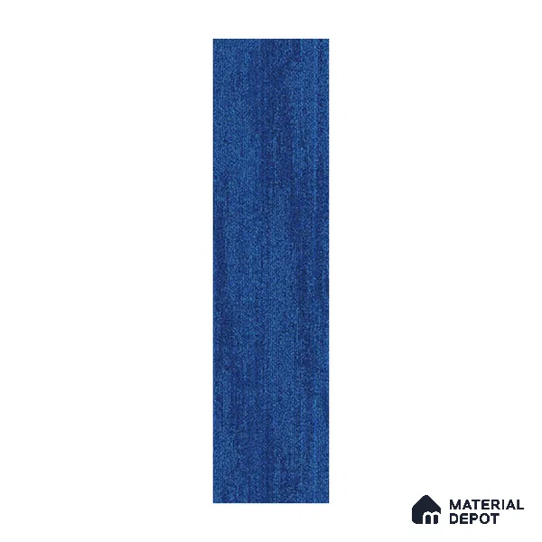 Royal Blue Carpet Tile CF 00083 P 25 x 100 cm | E+ Backing 100 % Duratron Nylon - 4.9 mm | 10 Year Carpet Wear Warranty