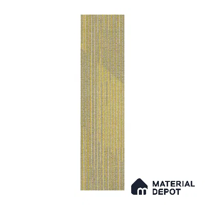 Beige/Yellow Carpet Tile CF 00100 D  25 x100 cm | PVC Backing & 100% Solution Dyed Nylon 6 Fibre - 5 mm | 10 Year Carpet Wear Warranty