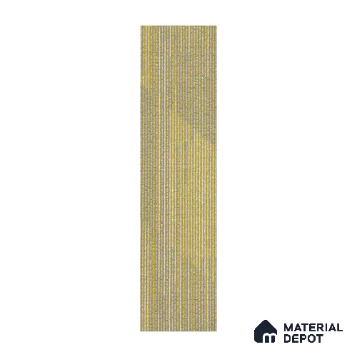 Beige/Yellow Carpet Tile CF 00100 D  25 x100 cm | PVC Backing & 100% Solution Dyed Nylon 6 Fibre - 5 mm | 10 Year Carpet Wear Warranty