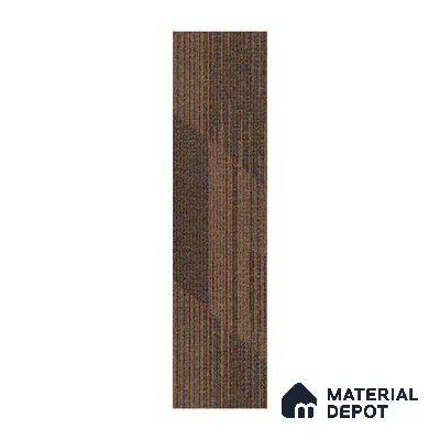 D.Grey/Orange Carpet Tile CF 00100 H  25 x100 cm | PVC Backing & 100% Solution Dyed Nylon 6 Fibre - 5 mm | 10 Year Carpet Wear Warranty