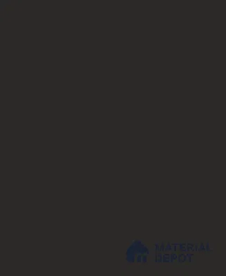 LM 03291 Charcoal Black 8 ft x 4 ft High Gloss Finish Decorative Laminate - 0.8 mm | Suitable for Living Room, Kitchen, Office