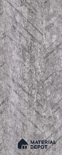 Patterned Look LM 03266 Chevron Silver 8 ft x 4 ft Texture Finish Decorative Laminate - 0.8 mm | Suitable for Bedroom, TV Unit, Wardrobe