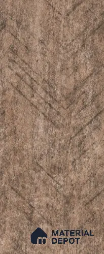 Patterned Look LM 03267 Chevron Brown 8 ft x 4 ft Texture Finish Decorative Laminate - 0.8 mm | Suitable for Bedroom, TV Unit, Wardrobe