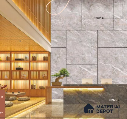 LM 03249 Dark Marmi 8 ft x 4 ft Texture Finish Decorative Laminate - 0.8 mm | Suitable for TV Unit, Wardrobe, Kitchen Cabinets