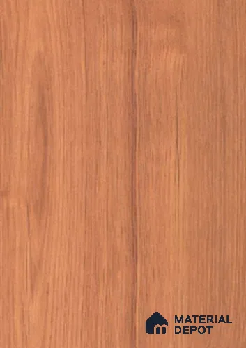 Wooden Look LM 03308 Grain Sapele 8 ft x 4 ft Suede Finish Decorative Laminate - 0.8 mm | Suitable for TV Unit, Wardrobe, Kitchen Cabinets