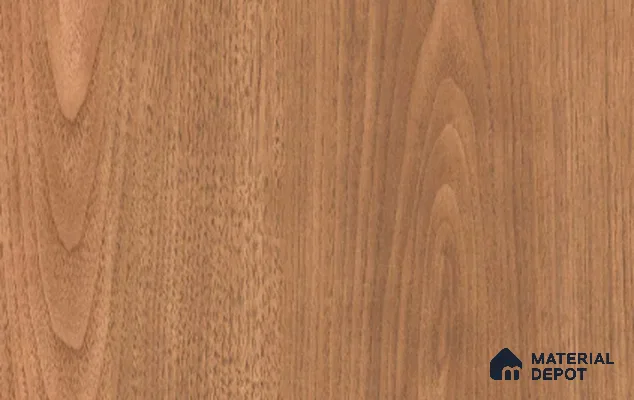 Wooden Look LM 03194 Knotty Dark 8 ft x 4 ft Texture Finish Decorative Laminate - 0.8 mm | Suitable for TV Unit, Wardrobe, Kitchen Cabinets