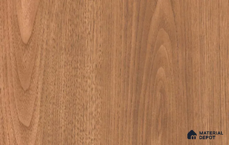 Wooden Look LM 03194 Knotty Dark 8 ft x 4 ft Texture Finish Decorative Laminate - 0.8 mm | Suitable for TV Unit, Wardrobe, Kitchen Cabinets