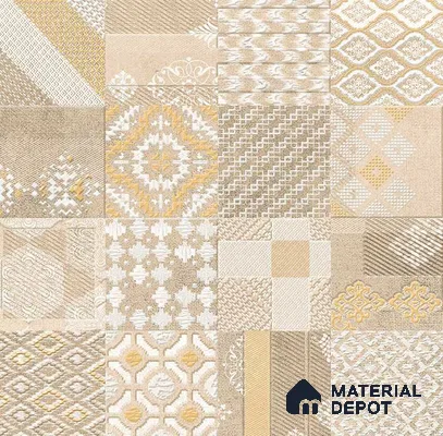 Highlighter Wall Tile TL 05738 Vitara Blend Hue 4 ft x 2 ft Vitrified Matte Finish - 9 mm | Suitable For Bathroom, Accent/Feature Wall, Dining Area
