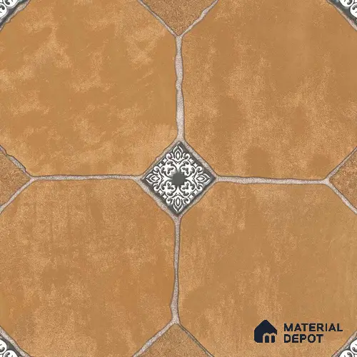 Multifired Moroccan Floor & Wall Tile TL 05720 B Radiance Klim Emerald 2 ft x 2 ft Vitrified Matte Finish - 9 mm | Suitable for Living Room, Bathroom, Kitchen & Backsplash