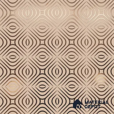 Multifired Moroccan Floor & Wall Tile TL 05732 Radiance Golden Tesserae 2 ft x 2 ft Vitrified Matte Finish - 9 mm | Suitable For Kitchen, Accent/Feature Wall, Dining Area