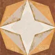 Multifired Moroccan Floor & Wall Tile TL 05675 Zellige Bright Star 12 x 12 inch Vitrified Matte Finish - 9 mm | Suitable for Living Room, Bathroom, Kitchen & Backsplash | Image 02