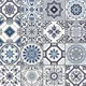 Multifired Moroccan Floor & Wall Tile TL 05684 Zellige Deep Bruno 12 x 12 inch Vitrified Matte Finish - 9 mm | Suitable for Living Room, Bathroom, Kitchen & Backsplash | Image 01