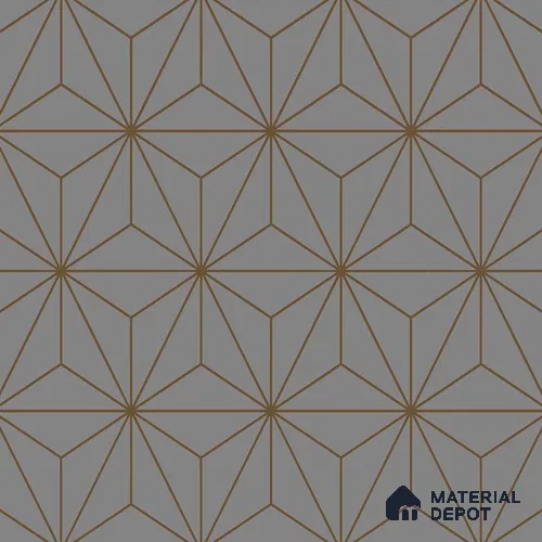Multifired Moroccan Floor & Wall Tile TL 05680 B Zellige Black Equal Metal 1 ft x 1 ft Vitrified Matte Finish - 9 mm | Suitable for Kitchen, Bathroom, Balcony