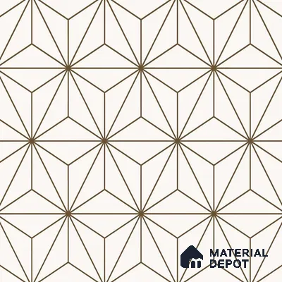 Multifired Moroccan Floor & Wall Tile TL 05680 Zellige White Equal Metal 1 ft x 1 ft Vitrified Matte Finish - 9 mm | Suitable for Kitchen, Bathroom, Balcony