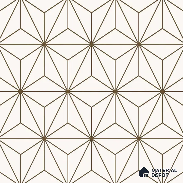 Multifired Moroccan Floor & Wall Tile TL 05680 Zellige White Equal Metal 1 ft x 1 ft Vitrified Matte Finish - 9 mm | Suitable for Kitchen, Bathroom, Balcony