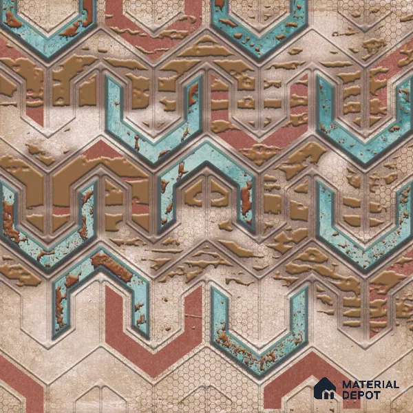 Moroccan Wall Tile TL 05648 Opulence Playful Pastel 8 x 8 inch Ceramic Matte Finish - 9 mm | 4 Random Faces | Suitable for Living Room, Bathroom, Kitchen & Backsplash | Please Expect a Slight Variation of Pattern
