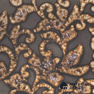Moroccan Wall Tile TL 05644 Tangier Caramel Glow 6 x 6 inch Ceramic Matte Finish - 9 mm | 6 Random Faces | Suitable for Living Room, Bathroom, Kitchen & Backsplash