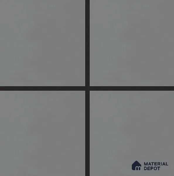 Plain Wall Tile TL 05643 Tangier Platinum Foundation 6 x 6 inch Ceramic Matte Finish - 9 mm | Suitable for Living Room, Bathroom, Kitchen & Backsplash