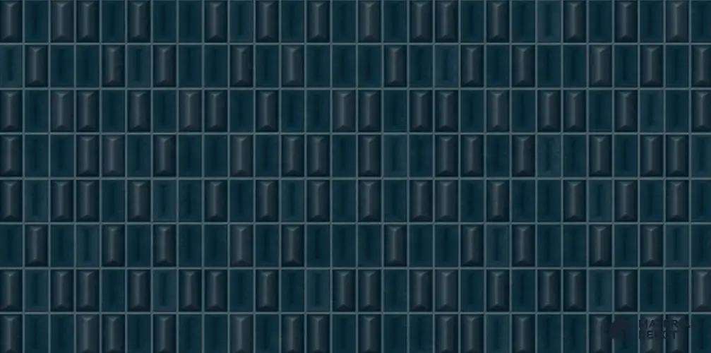 3D Look Wall Tile TL 11451 E Aspen Midnight 2 ft x 1 ft Ceramic Glossy Finish - 9 mm  | Suitable for Bathroom, Dining & Kitchen