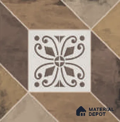 Floor Tile TL 12601 B Verona Choco 1 ft x 1 ft  Matte Finish