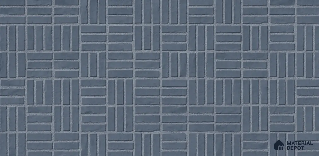 Punch Look Wall Tile TL 11452 Inspire Blue 2 ft x 1 ft Ceramic Matte Finish - 8 mm | Suitable for Bathroom & Kitchen