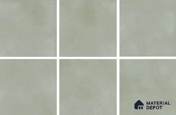 Cement Look Floor Tile TL 06286 B Aqua Stone 2 ft x 2 ft Vitrified Matte Finish - 9 mm | (Random 3) | Suitable for Living Room, Bedroom, Bathroom, Kitchen & Balcony
