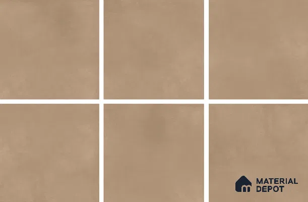 Cement Look Floor Tile TL 06286 D Moca Charm 2 ft x 2 ft Vitrified Matte Finish - 9 mm | (Random 3) | Suitable for Living Room, Bedroom, Bathroom, Kitchen & Balcony