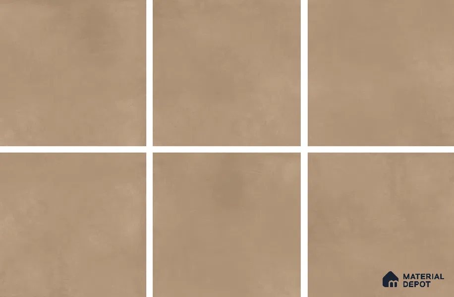 Cement Look Floor Tile TL 06286 D Moca Charm 2 ft x 2 ft Vitrified Matte Finish - 9 mm | (Random 3) | Suitable for Living Room, Bedroom, Bathroom, Kitchen & Balcony