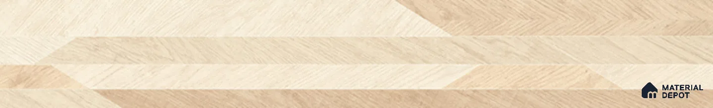 Wood Look Floor & Wall Tile TL 11448 Art Wood Bamboo 4 ft x 8 inc Vitrified Matte Finish - 9 mm | Random 8 | Suitable for Living Room, Bedroom & Dining