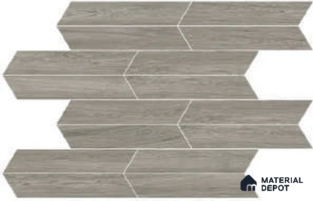 Wood Look Floor & Wall Tile TL 07205 C Feelwood Grigio 18 Inch x 3 Inch Vitrified Matte Finish - 9 mm | 2-3 mm Spacer is Mandatory