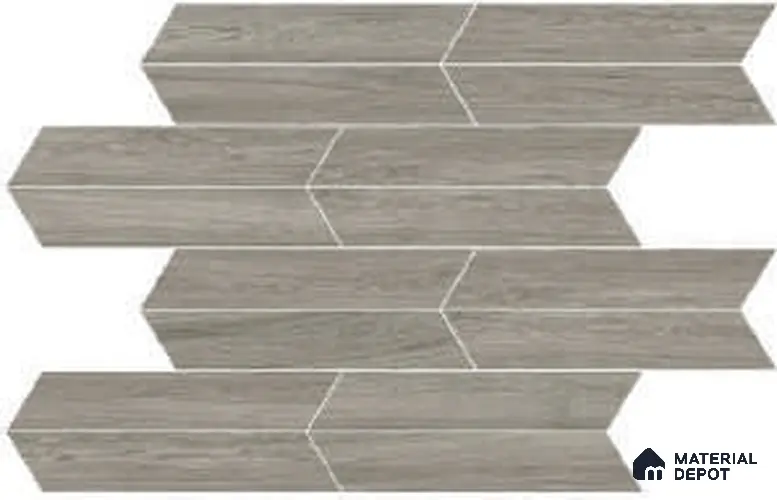 Wood Look Floor & Wall Tile TL 07205 C Feelwood Grigio 18 Inch x 3 Inch Vitrified Matte Finish - 9 mm | 2-3 mm Spacer is Mandatory