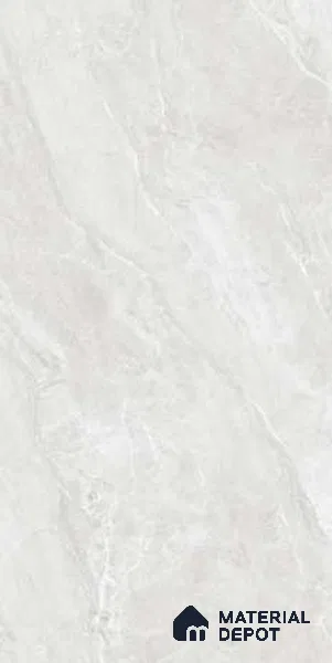 Marble Look Floor & Wall Tile TL 07198 Arte Bianco 2 ft x 4 ft Vitrified Matte Finish - 8 mm