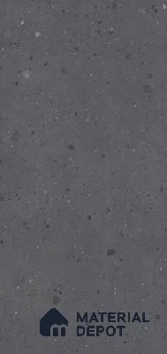 Terrazzo Look Floor & Wall Tile TL 12127 I Provence Nuvola Nera 8 ft x 4 ft Full Body Vitrified Matte Finish - 9 mm