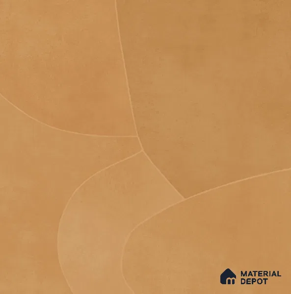 Patterned Look Floor & Wall Tile TL 10883 C Artila Orange 2 ft x 2 ft Vitrified Matte Finish - 9 mm