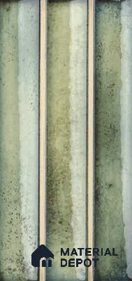 Wall Tile TL 12576 D Kanji Salvia 9 inc x 4.5 inc  Glossy Finish - 8.5 mm 